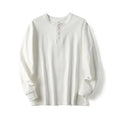 Einfarbiges Herrenpullover-Shirt – Bild 7 | LuxeStyle