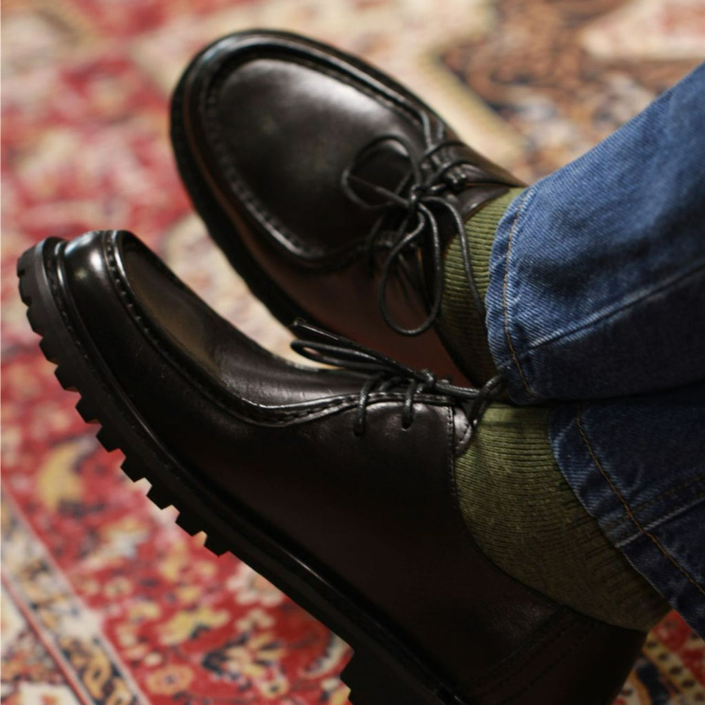 Retro Anzugschuhe aus indischem Leder – Bild 6 | LuxeStyle