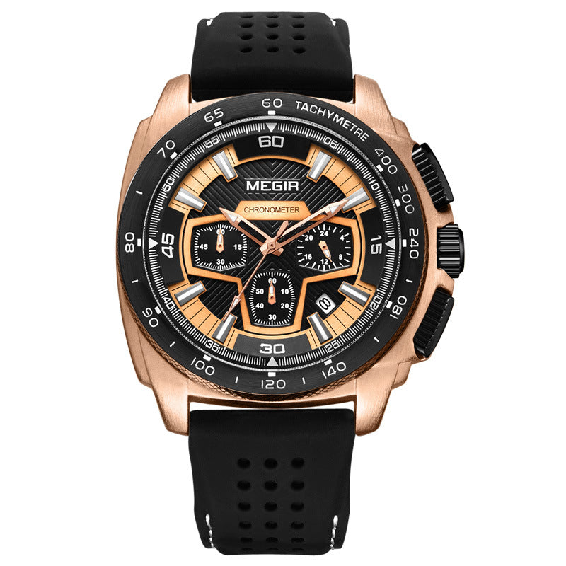 Chronograph Sportuhr mit Kalender – Bild 2 | LuxeStyle