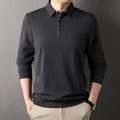 Herren-Polo mit Langarm