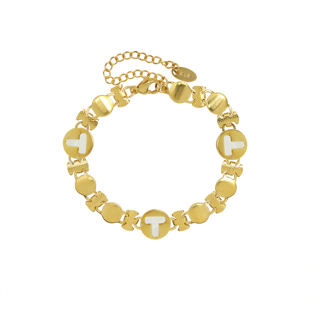 Personalisiertes geometrisches Armband für Damen – Bild 3 | LuxeStyle