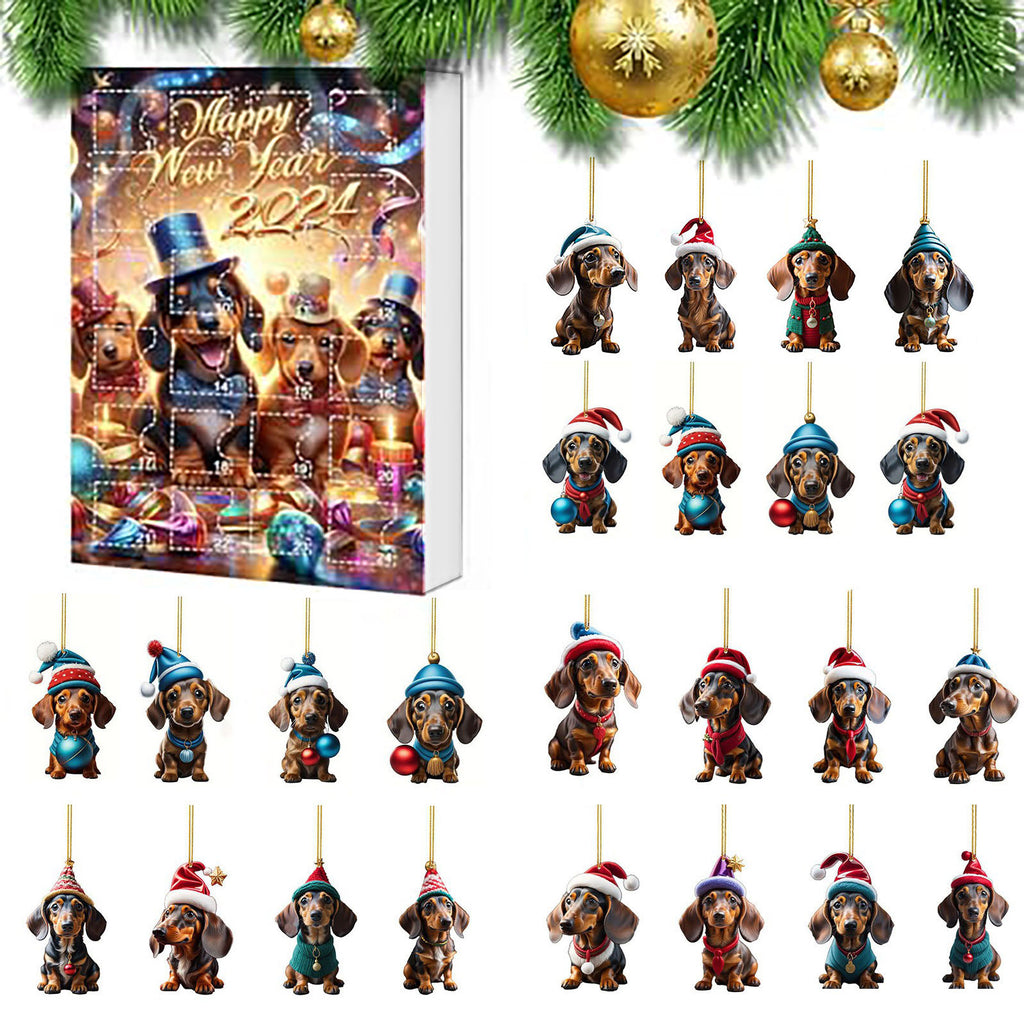 Weihnachts Countdown Tieranhänger Dekoration – Bild 10 | LuxeStyle