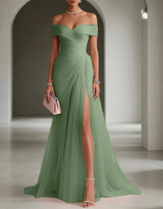 Elegantes Off-Shoulder Abendkleid für Damen