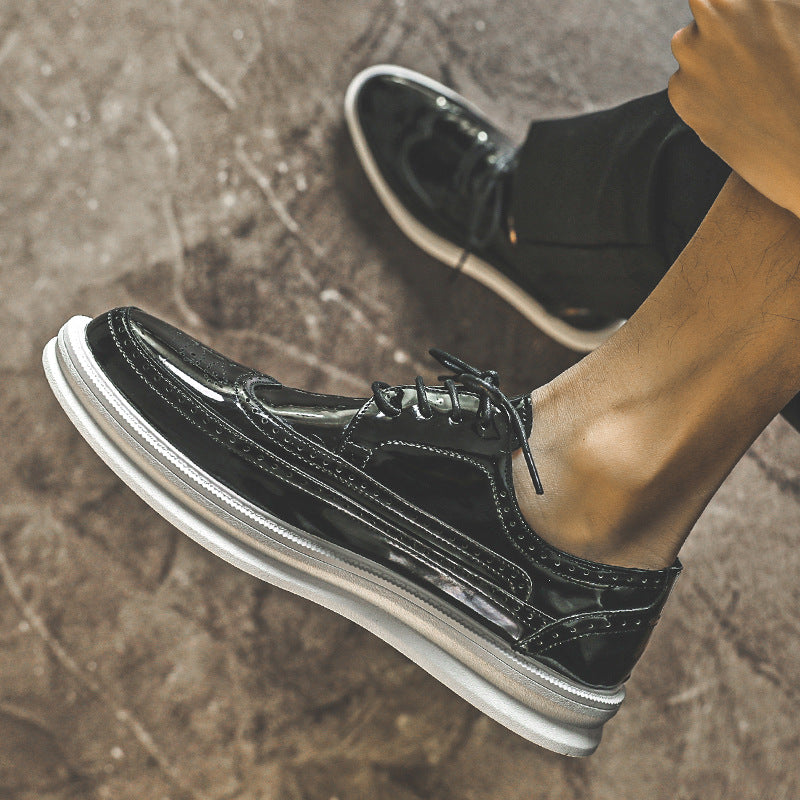 Männer Schuhe aus Leder – schwarze Casual Schuhe – Bild 10 | LuxeStyle