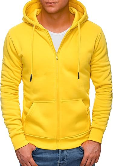 Herren Kapuzenpullover mit Reissverschluss