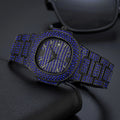 Niche Hip Hop Color Diamond Herrenuhr – Ansicht 5