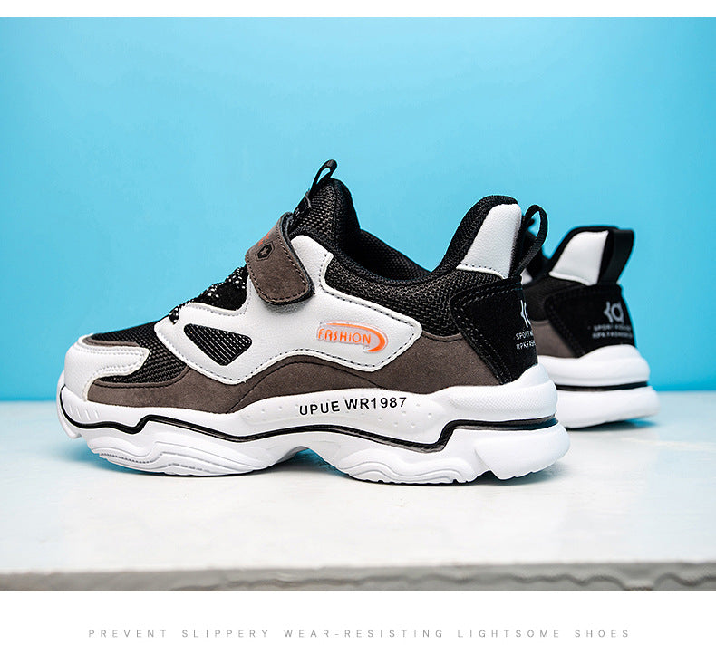 Rutschfeste Klett-Sneakers für Kinder – Bild 3 | LuxeStyle