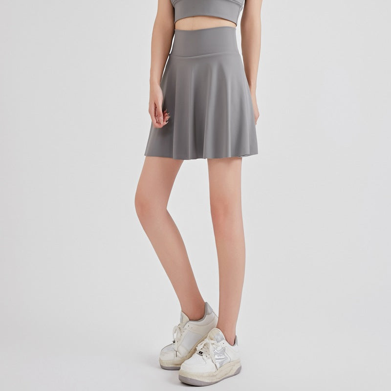 Vielseitiger High-Waist Yoga-Sportrock – Ansicht 7