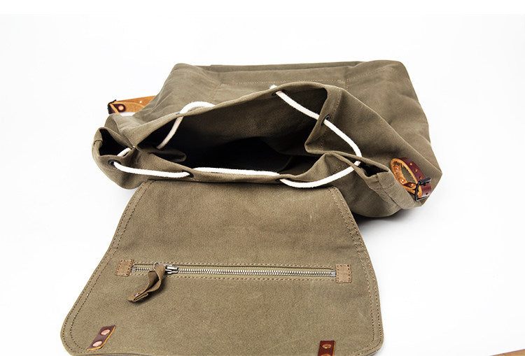 Retro Canvas Rucksack (Gross/Klein)