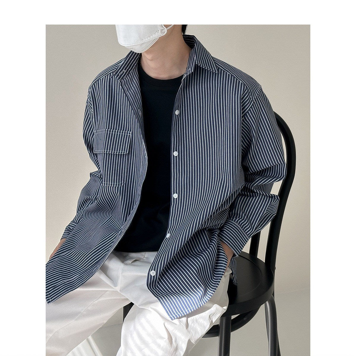 Kasual-Langarm-Shirt – Bild 3 | LuxeStyle