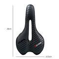 Mountainbike-Sattel mit Rücklicht