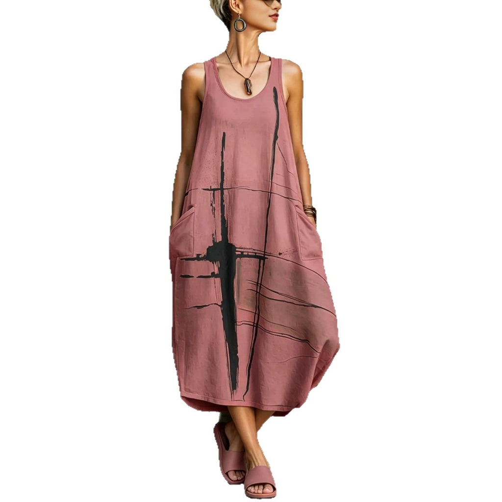Sommerliches Casual-Kleid mit Taschen – Bild 10 | LuxeStyle
