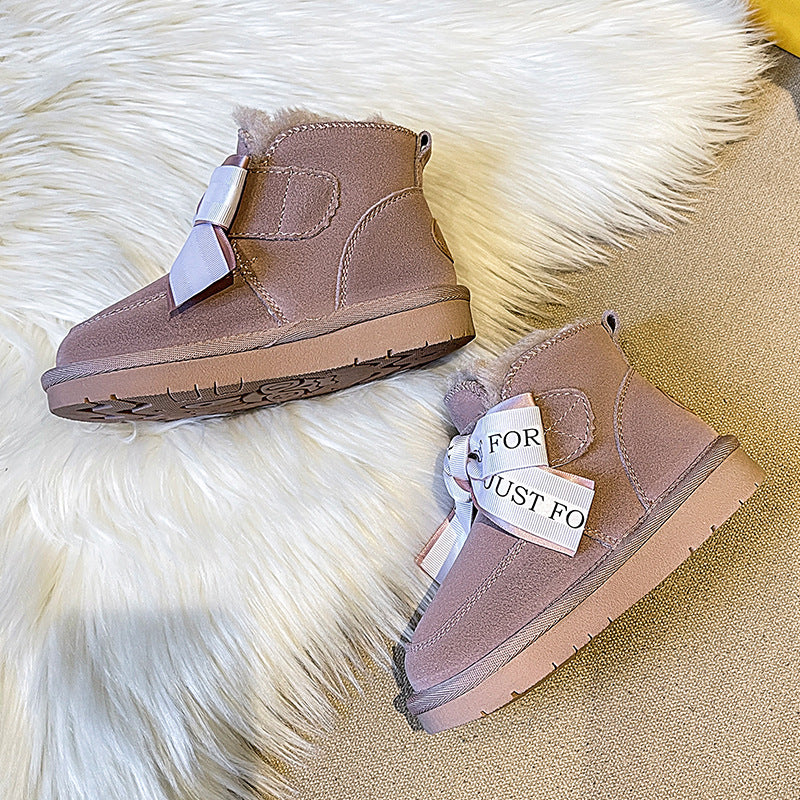 Warme Leder-Winterstiefel für Kinder – Bild 4 | LuxeStyle