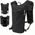 Outdoor-Rucksack mit Laufbeutel, 5L, Nylon, schwarz/ grau | LuxeStyle