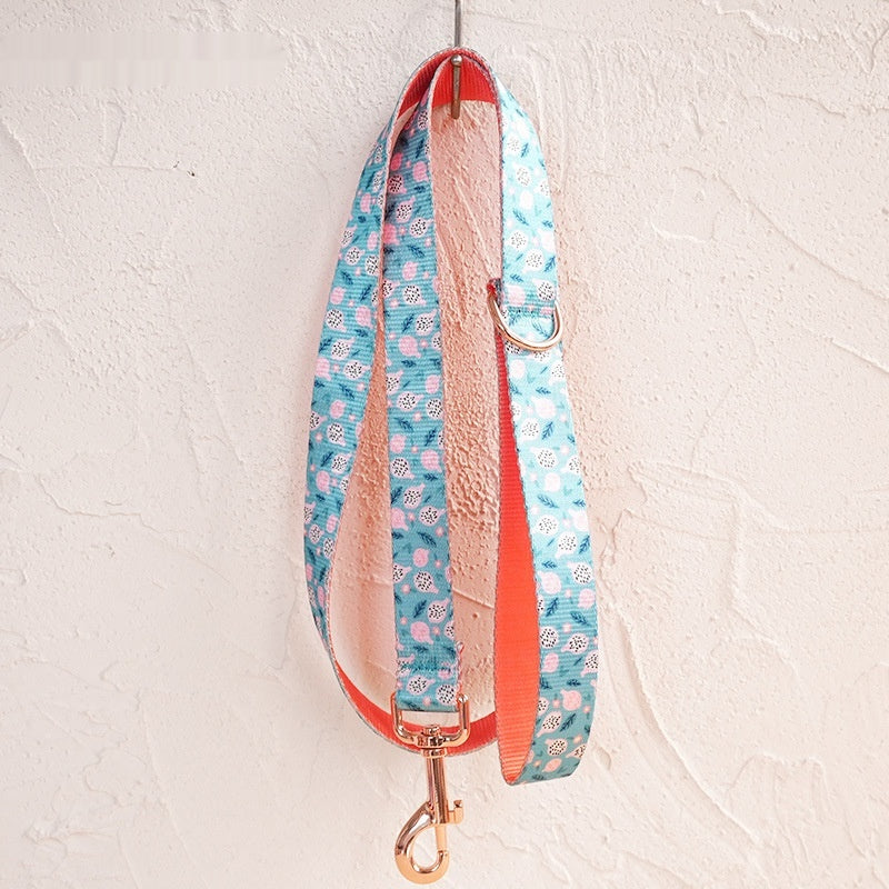 Halsband mit Früchte-Print – Bild 2 | LuxeStyle