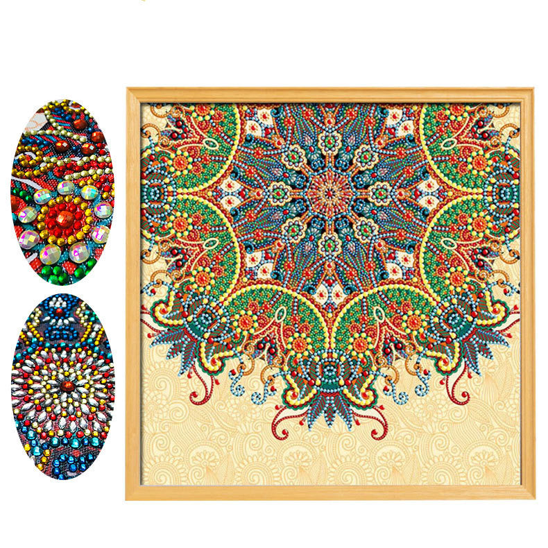 Diamond Painting: Stickblumen mit Spezialsteinen – Bild 5 | LuxeStyle