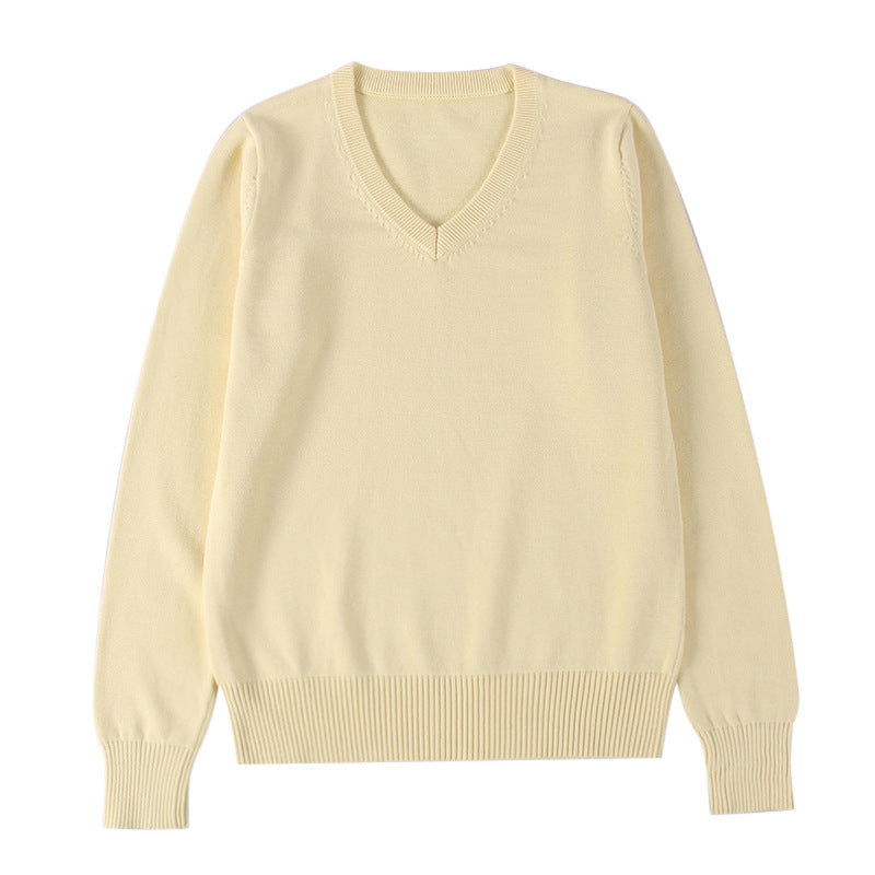 Langarm Stricktop aus Baumwolle