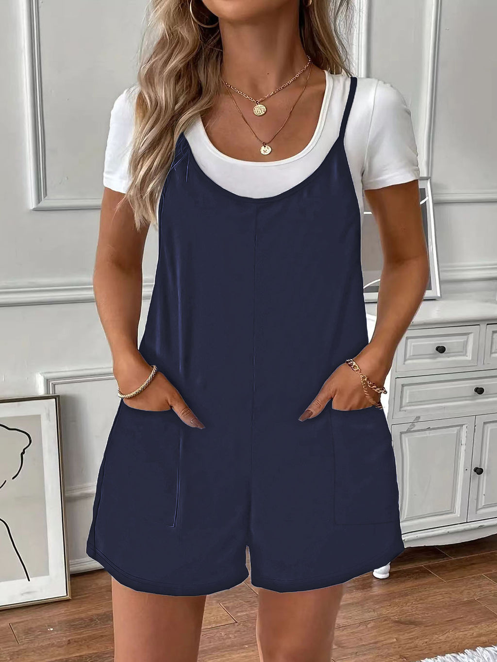 Sommer-Jumpsuit mit Taschen