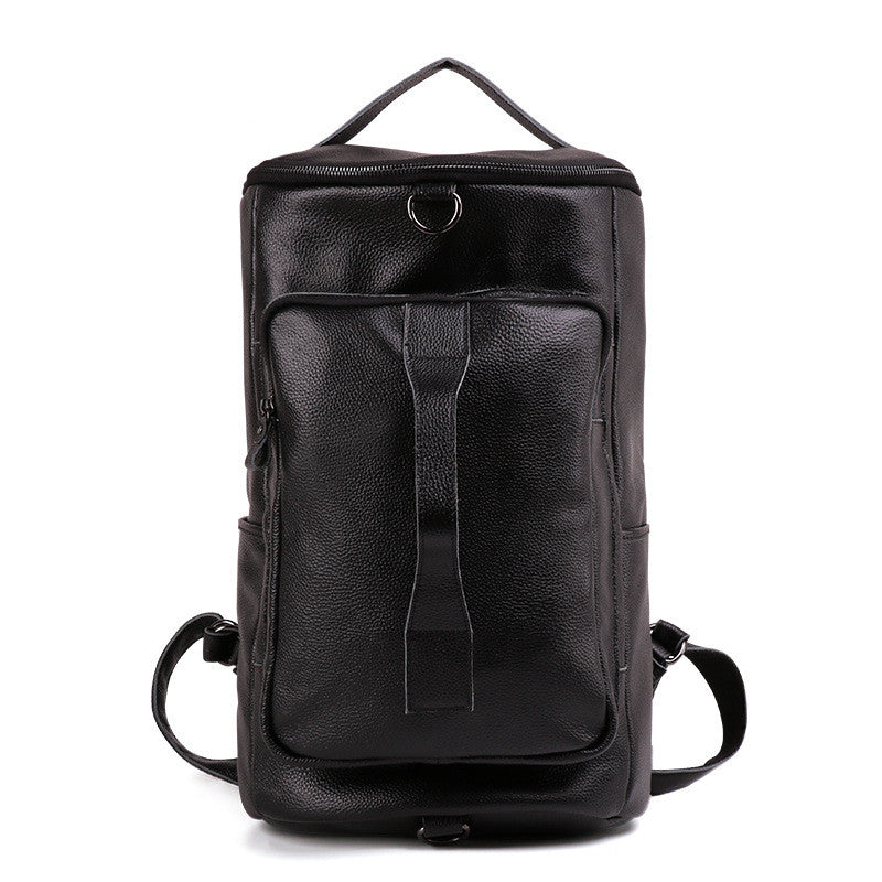 Rucksack aus Rindsleder 43 cm × 27 cm × 24 cm – Bild 3 | LuxeStyle