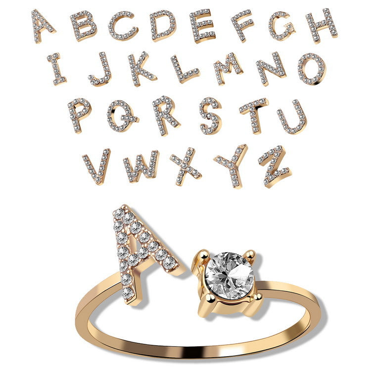 Initial-Buchstaben-Ring