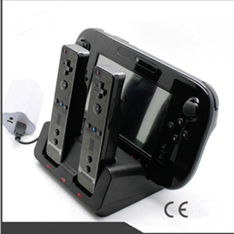 3-in-1 Blu-ray Ladestation für Wii U Controller