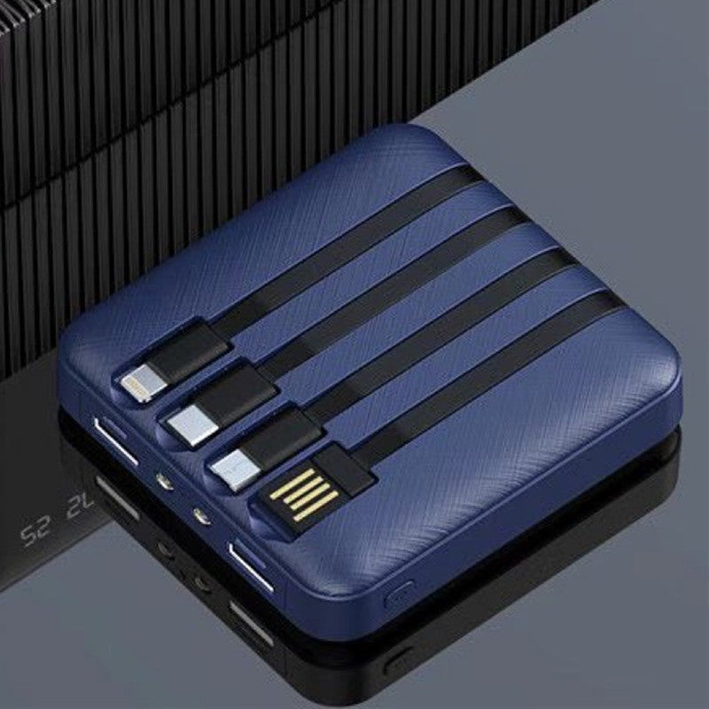 Powerbank mit Spiegel und LED-Anzeige