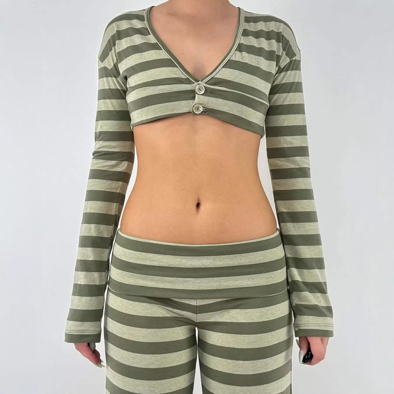 Kurzer Damen-Poncho mit Print