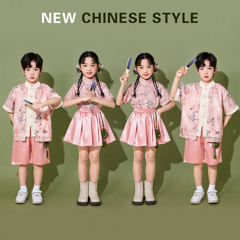 Kinder-Outfit im chinesischen Stil
