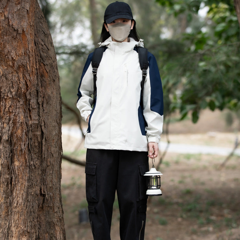 Wind- und wasserdichte Outdoor-Jacke für Herren