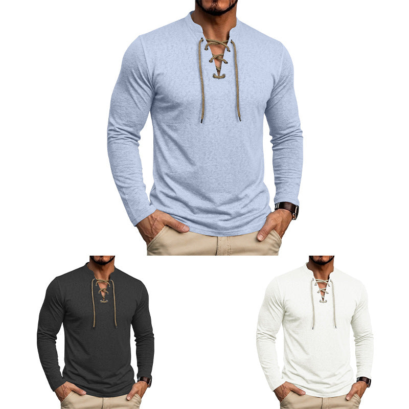 Herren Langarmshirt Baumwollmischung – Bild 3 | LuxeStyle