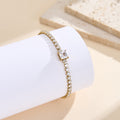 Vergoldetes Zirkonia Tennis-Armband – Bild 1 | LuxeStyle