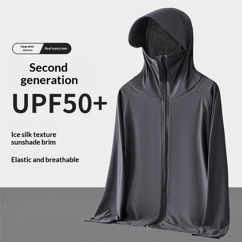 UV-Schutzjacke aus Eisseide für Herren