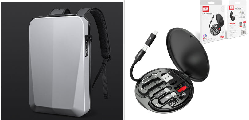 Business Hartschalen-Rucksack Laptop – Bild 3 | LuxeStyle