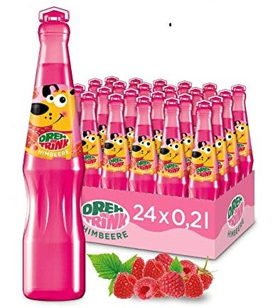 Dreh und Trink Pinke Himbeere