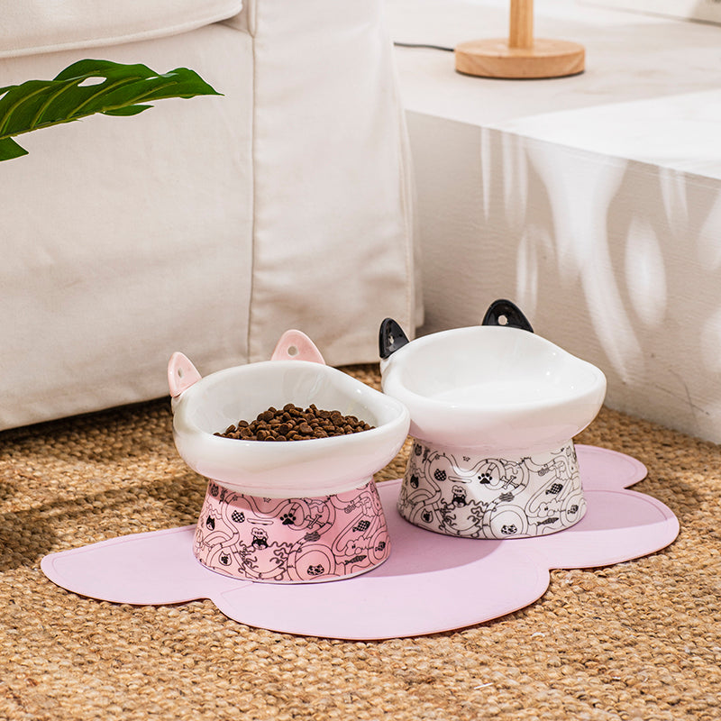 Keramik Futternapf für Katzen mit hohem Stand – Bild 9 | LuxeStyle