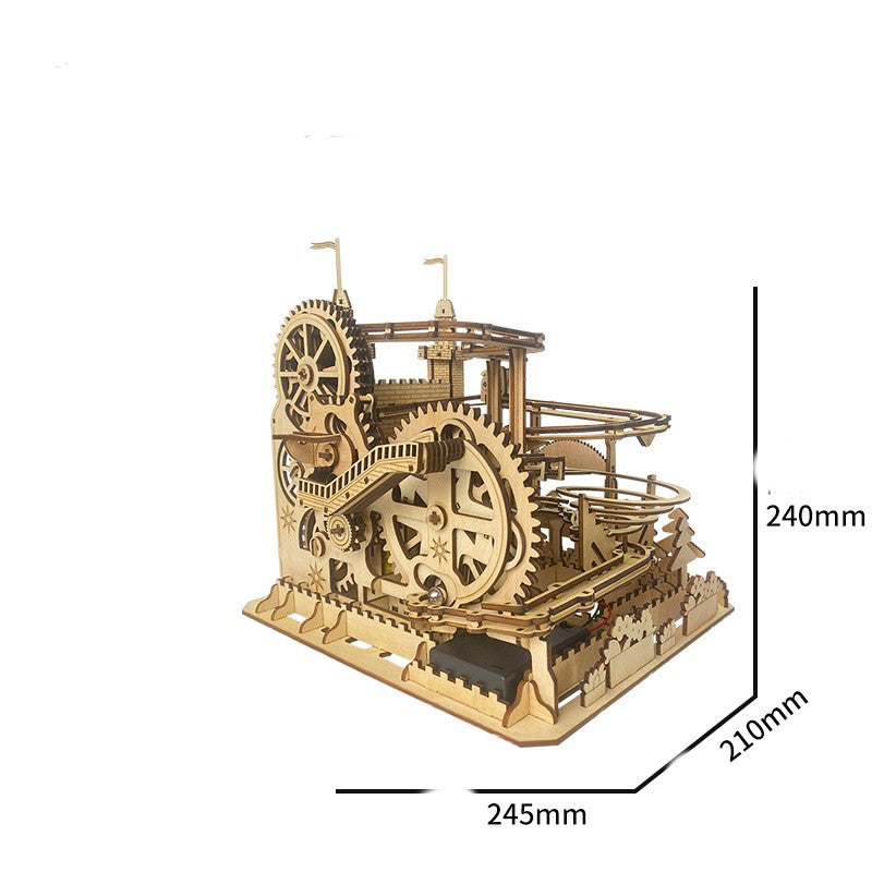 Holz-Puzzle mit Kugelbahn | LuxeStyle