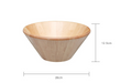 Grosse runde Holzschale im Japan-Stil – Bild 2 | LuxeStyle