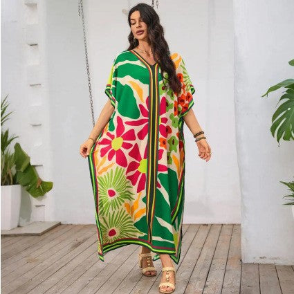 Ethno-Kleid mit Fledermausärmeln – Bild 8 | LuxeStyle