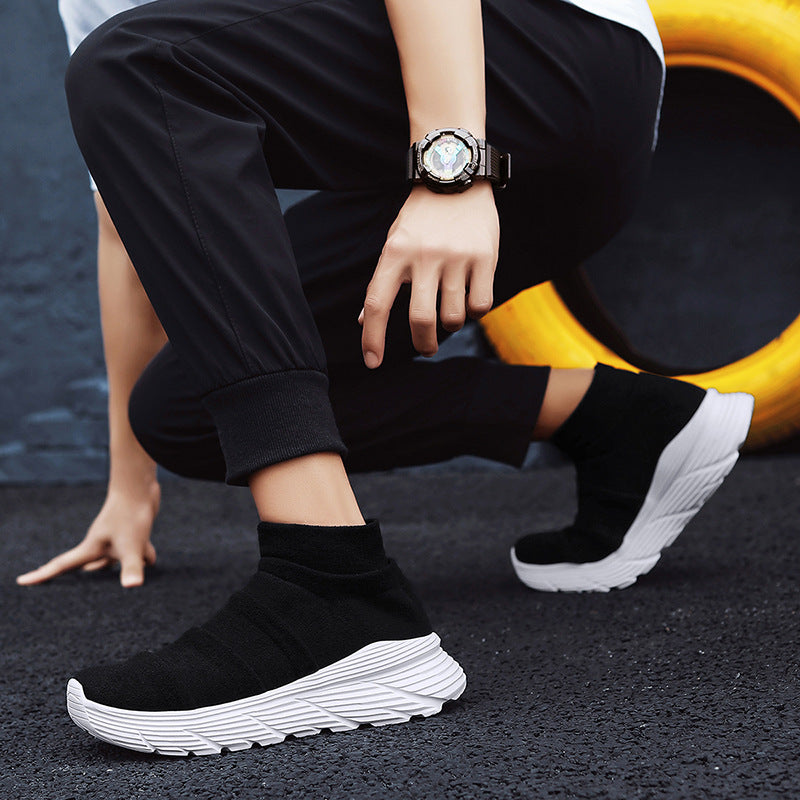 Socken-Schuhe aus Strick-Mesh – Bild 4 | LuxeStyle