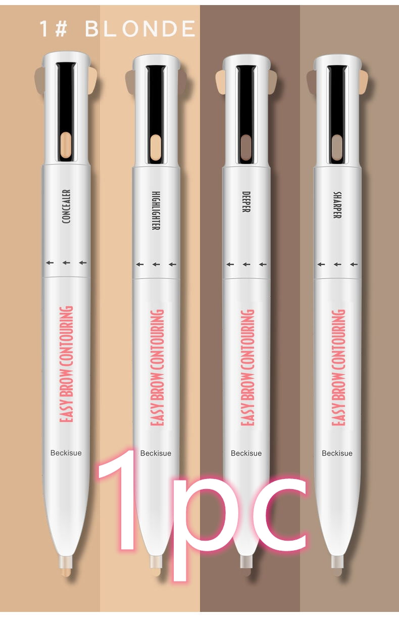 Brow Pencil Spinning Round – 3‑in‑1 Augenbrauenstift – Bild 11 | LuxeStyle