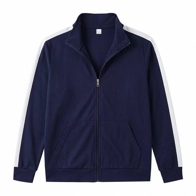 Herren-Jacke Relaxed Fit Sporty Zip-Up