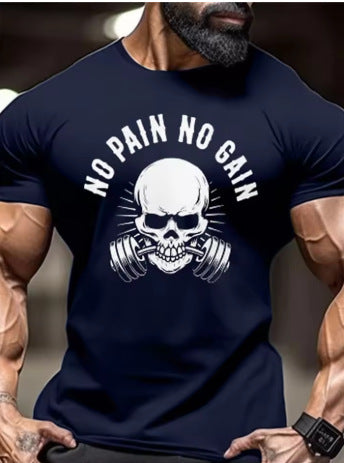 Herren Kurzarm-Sportshirt mit Rundhals – Bild 6 | LuxeStyle