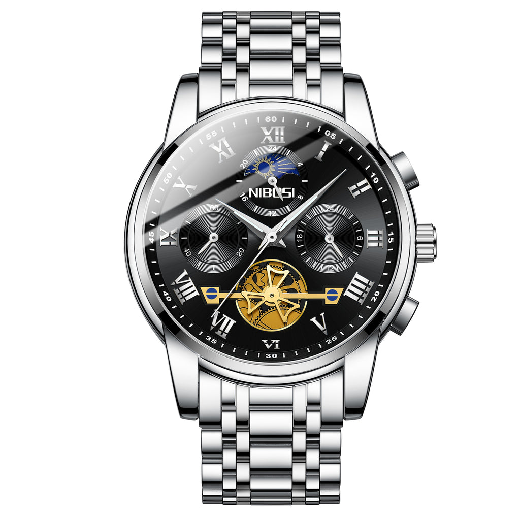 Uhr mit Zeiger, Quarz, 40 mm Zifferblatt – Bild 7 | LuxeStyle