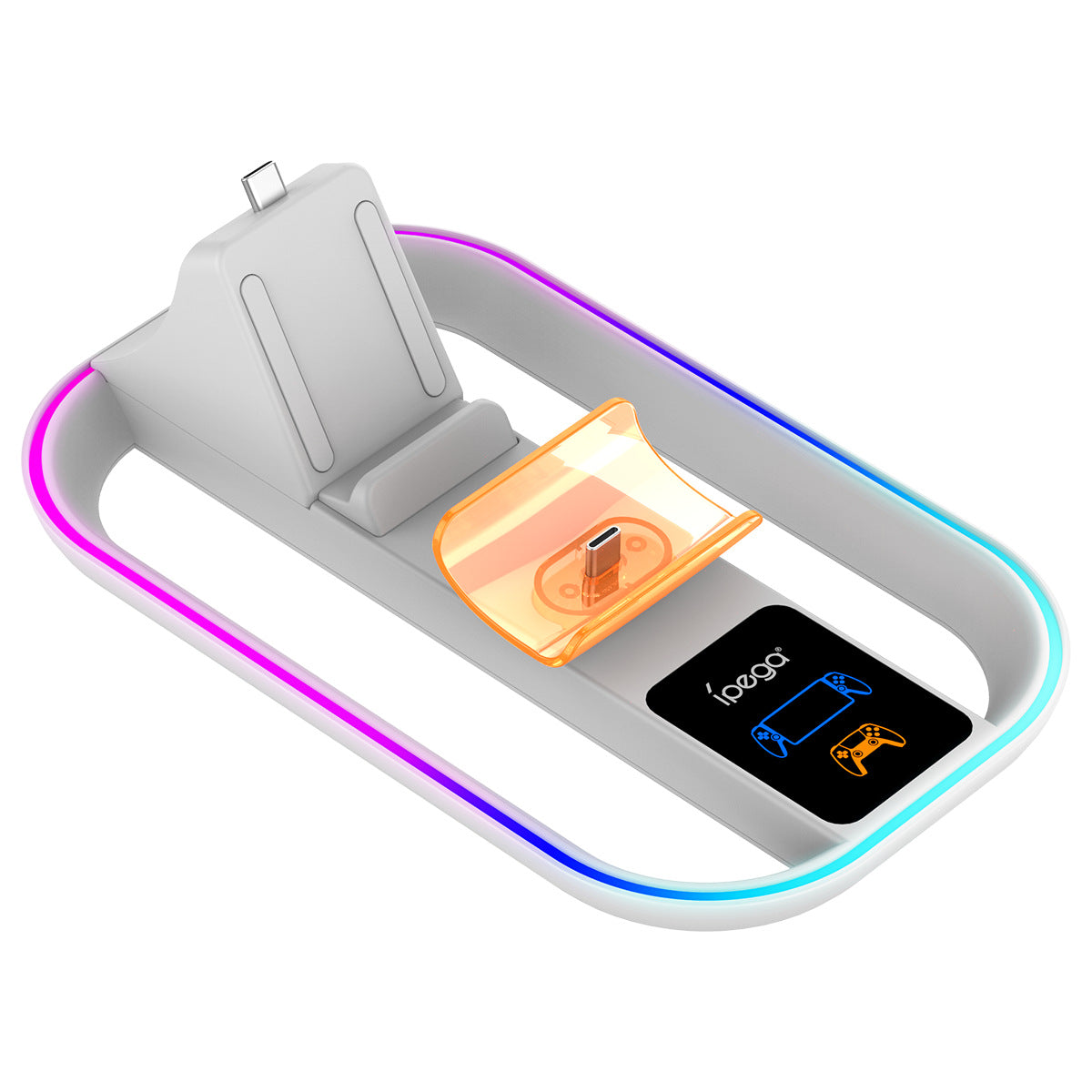 Ladestation für PS5 Portal & Controller mit RGB
