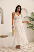 Baumwoll-Trägerkleid mit Spitze – Bild 7 | LuxeStyle
