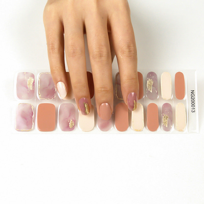 Koreanische Semi-Cured Nagelsticker zum Aufkleben – Bild 3 | LuxeStyle