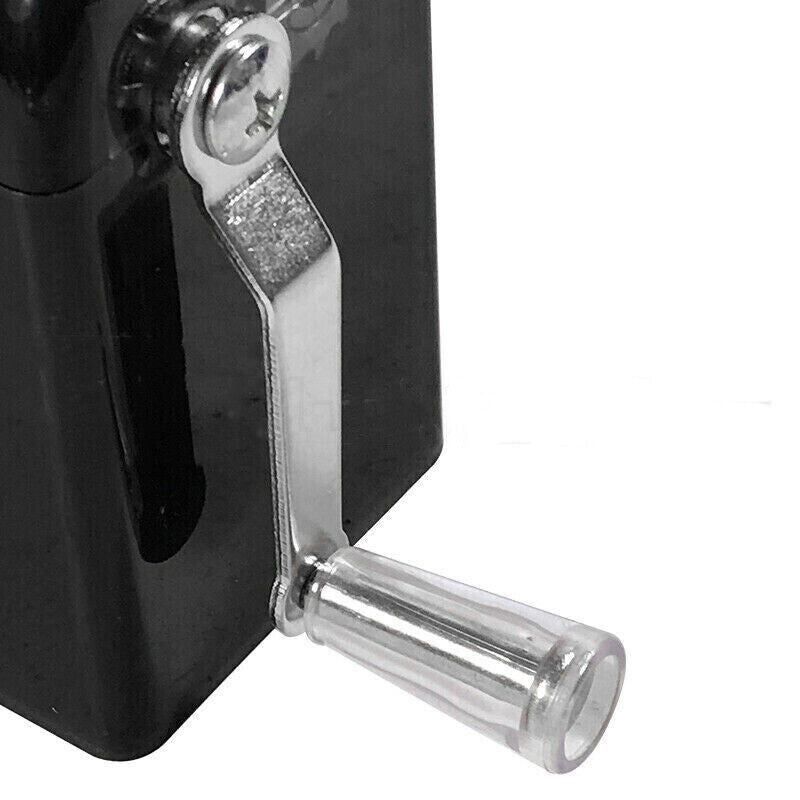 Schwarzer Kräuter-Tabak-Grinder mit Box