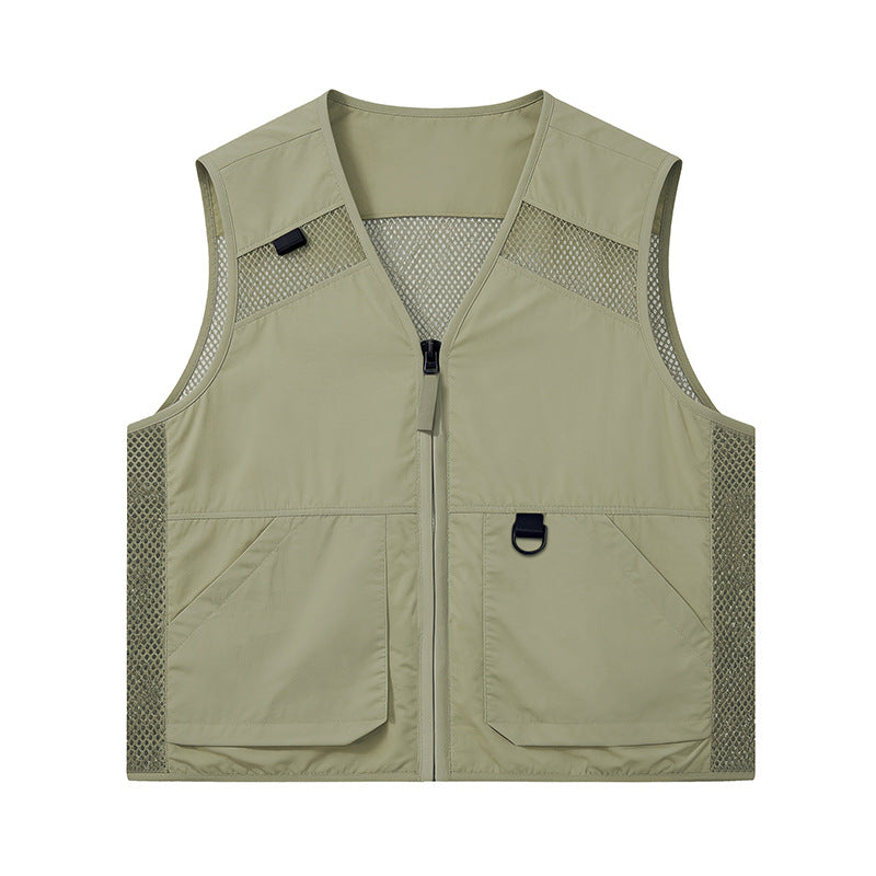 Herren Outdoor Freizeitweste – Locker geschnitten