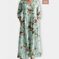 Sommerkleid mit langen Ärmeln