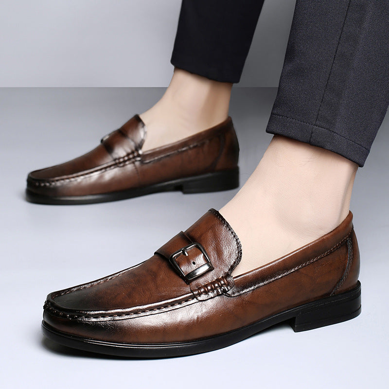 Business Slipper aus Leder für Herren